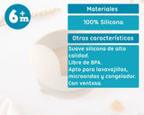 Szilikon Csiga Tál Beige 04185 2 Kiokids