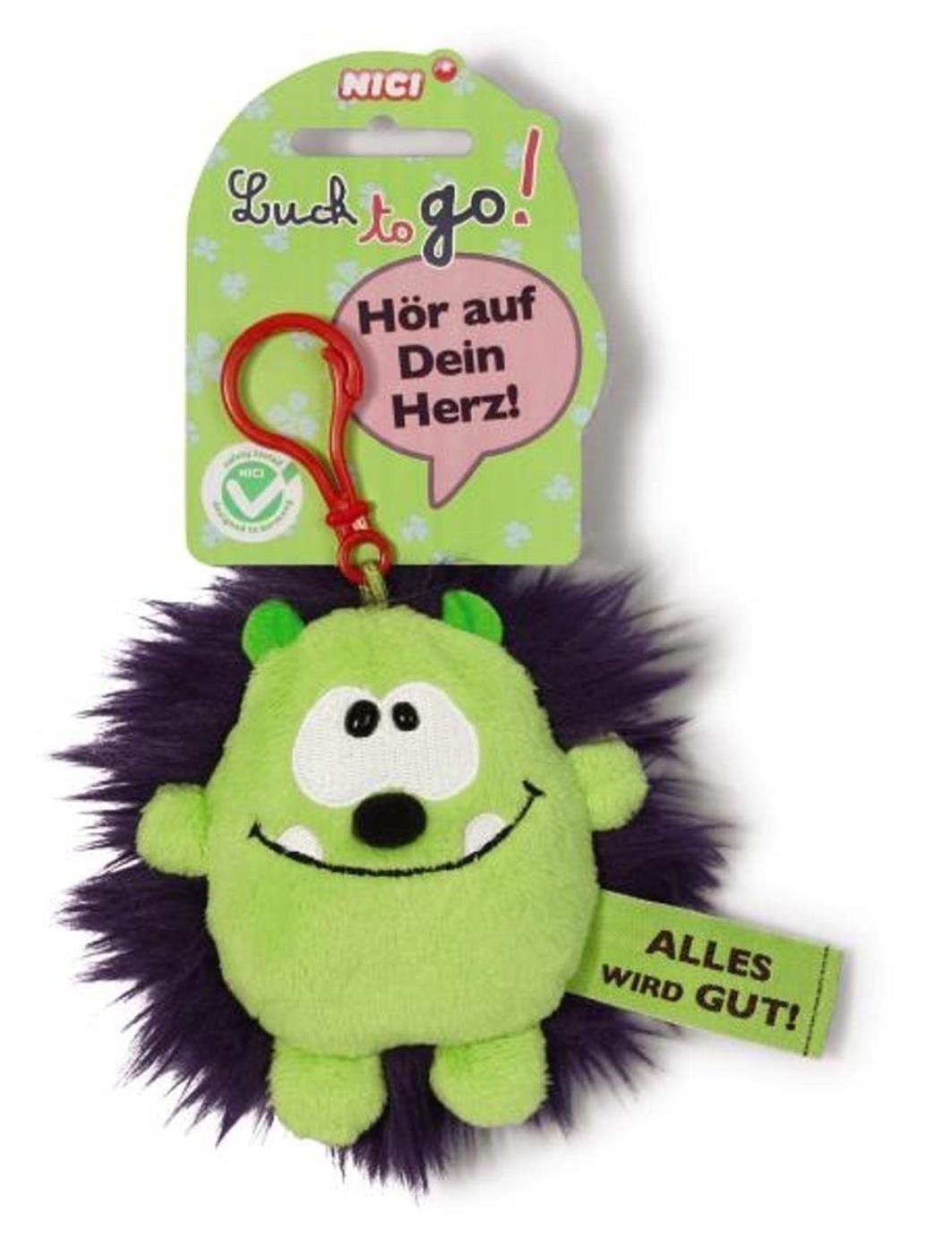 Ключодържател Таласъм Зелено/Лилаво 10 См. - Модни Аксесоари - Nici - BebeMama