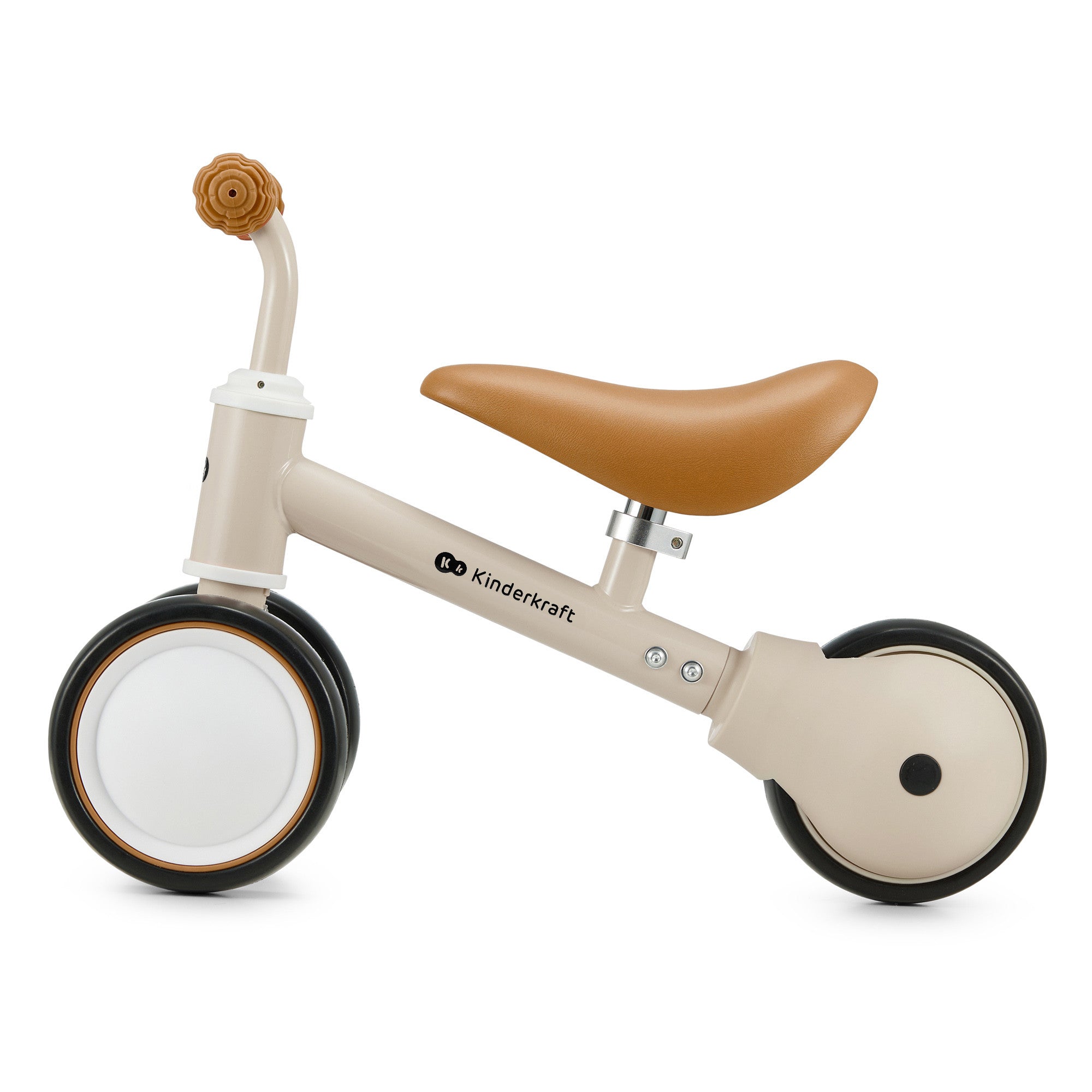 Колело За Баланс Kinderkraft Cutie, Светло Бежово --- BebeMama