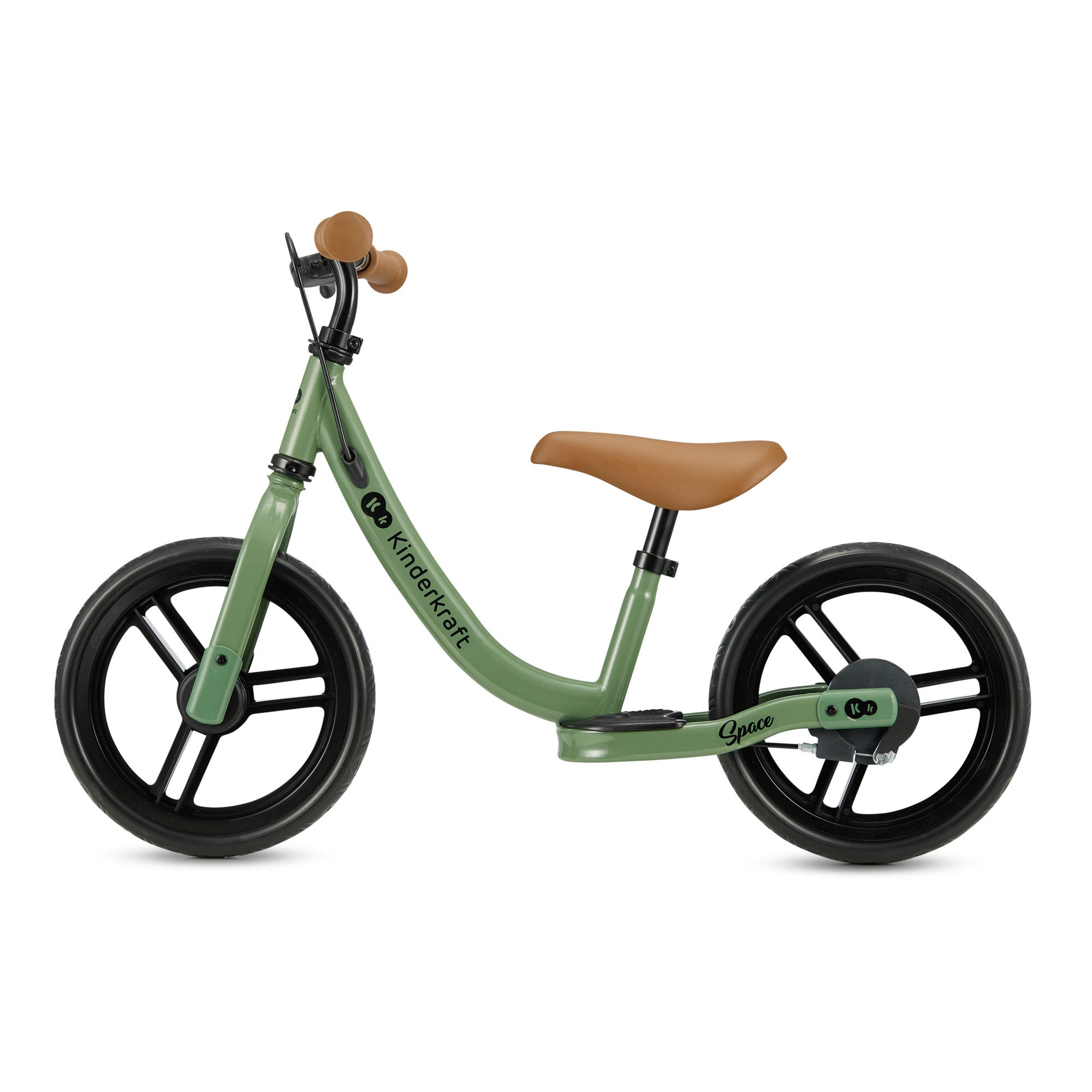 Колело За Баланс Kinderkraft Space, Light Green - Колела За Балансиране - KinderKraft - BebeMama