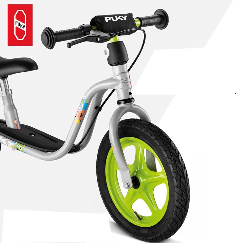 Roată de balansier cu frână Puky Lr 1L Br - Gri