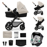 Комбинирана Количка Kinderkraft Moov 2 3В1, Moonlight Grey