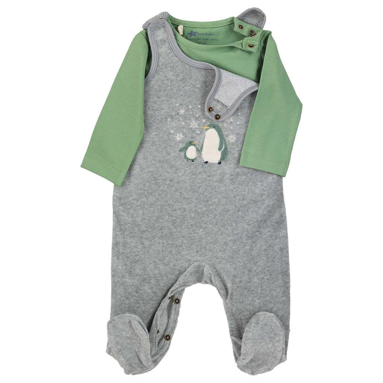 Комплект Бебешки Гащеризон Пингвин И Боди, 68 См. 5 6 М. Sterntaler