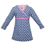 Бебешка Рокля На Точки С Розови Кантове, 56 См. 0 2 М. Beebielove