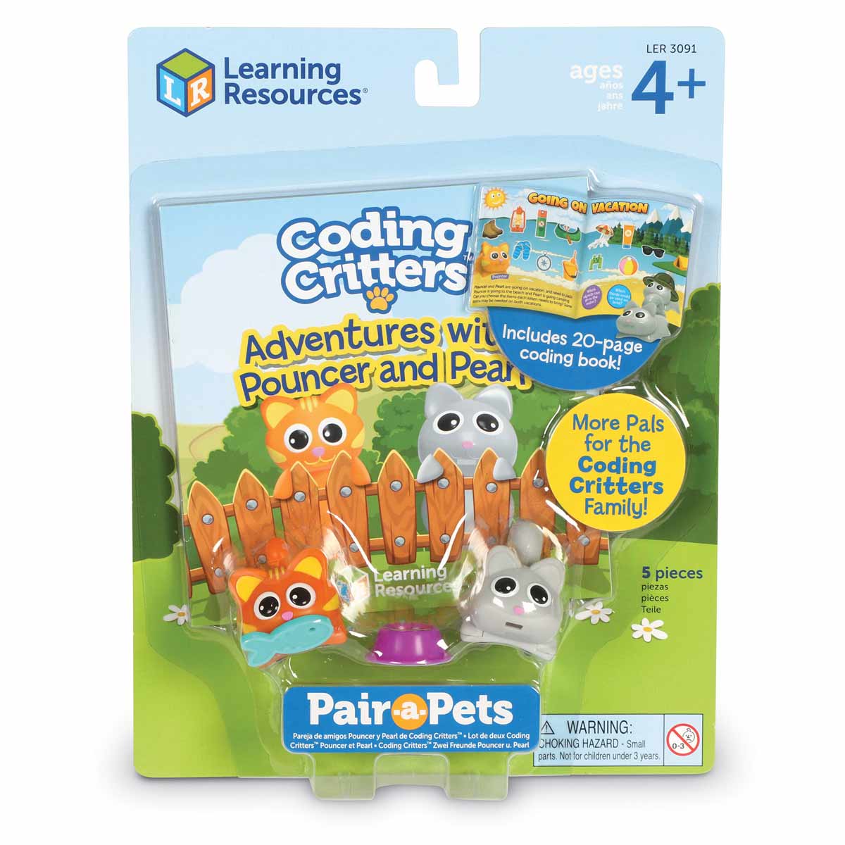Комплект Котенца За Игра - Паунсър И Пърл - Играчки - Learning Resources - BebeMama