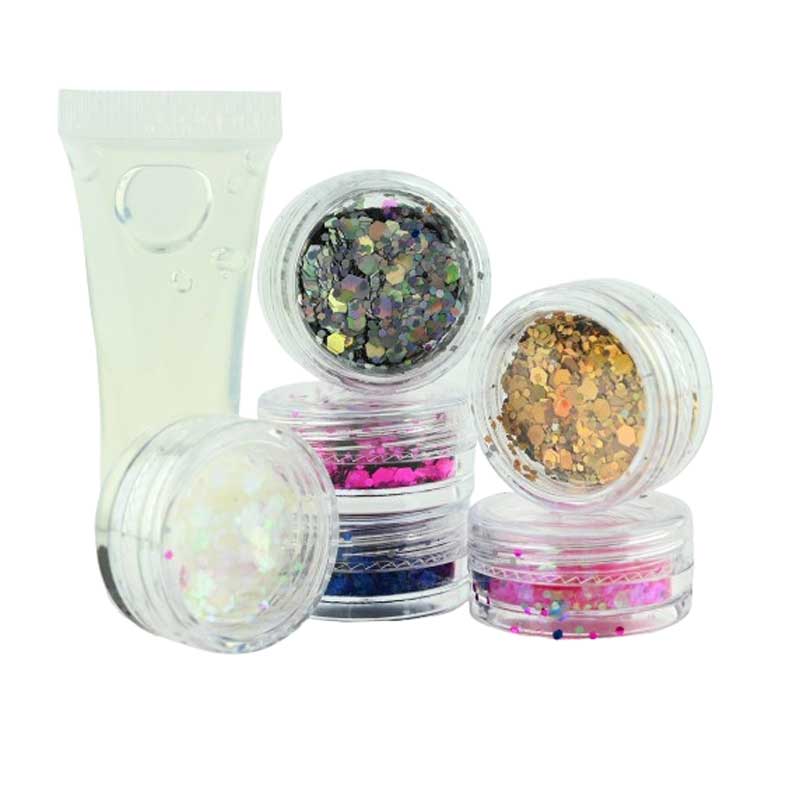 Комплект От Биоразградим Брокат И Гел За Лесно Нанасяне Върху Лице И Тяло Robetoy