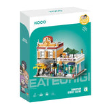 Конструктор Градска Библиотека С Фигурки За Деца 2960 Ч Koco Bricks