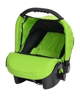 Кошче За Бебета За Кола Baby Merc Junior Twist Зелено И Черно - Група 0 (0-10Кг) - Baby Merc - BebeMama