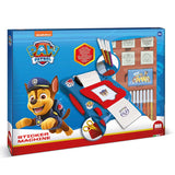 Set creativ „Patrula Cățelușilor” cu mașină de stickere și accesorii
