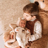 Кукла-Бебе В Гащеризон На Мече С Реално Тегло - 35 См --- BebeMama