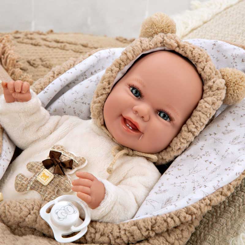 Кукла-Бебе В Гащеризон На Мече С Реално Тегло - 35 См --- BebeMama