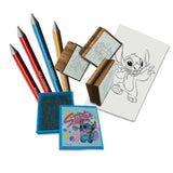 Кутия За Съхранение&Quot;Stitch&Quot; С Аксесоари За Оцветяване И 3 Печата