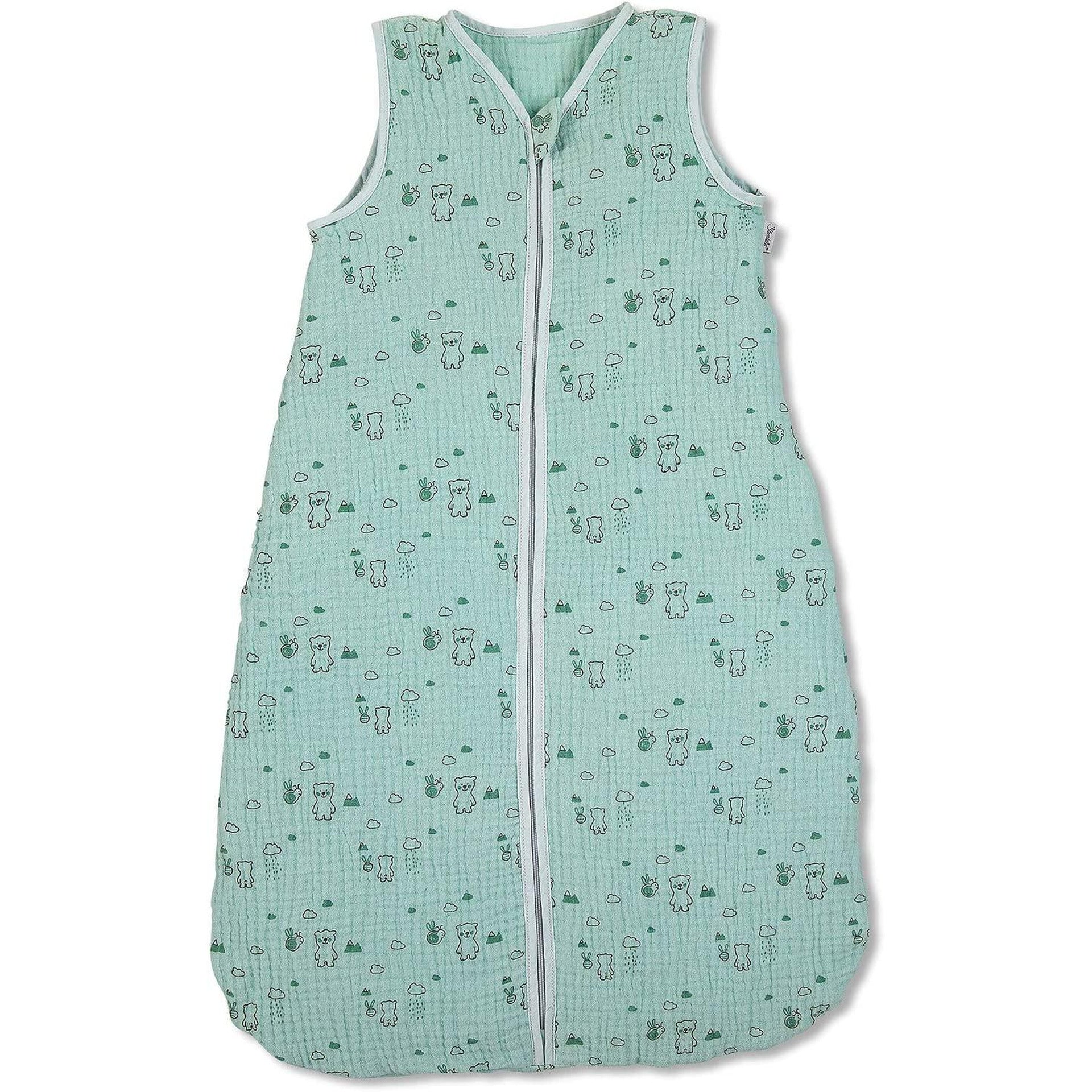 Муселин Детски Спален Чувал Бен В Тюркоаз, 1.00 Tog, 110 См. 2 4 Г. Sterntaler