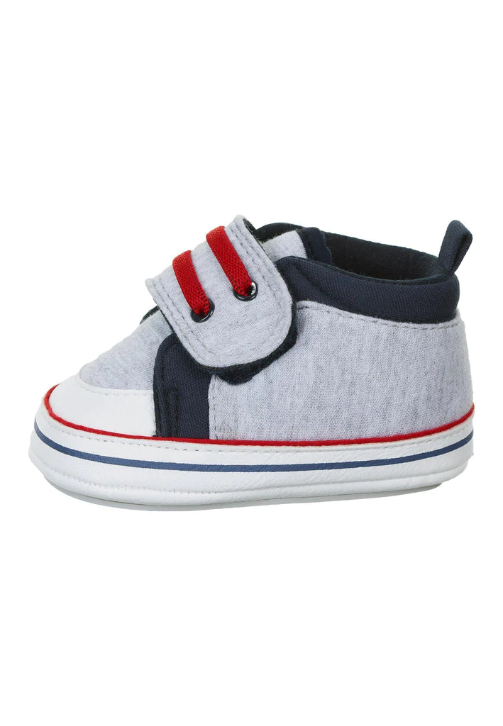 Летни Бебешки Буйки От Памучен Плат Сиви За Момче , 17 18 6 12 М. Sterntaler