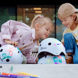 Детска Каска За Колело Helmet White Lionelo