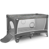 Сгъваема Кошара 2 Нива Flower Grey Scandi 8777 Lionelo