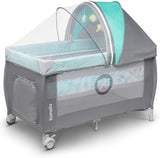 Сгъваема Кошара 2 Нива Sven Plus Turquoise Grey 0603 Lionelo