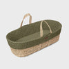Кошница Moses Basket И Матрак Juniper Rice Print The Little Green Sheep