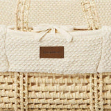 Плетена Кошница Wheat Knit Moses Basket & Mattress Linen The Little Green Sheep