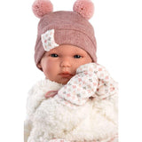 Llorens Recien Nacida Binba Toquilla Inverno Újszülött Baba 35 cm