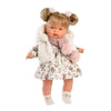 Síró baba Joelle kiegészítőkkel, 38 cm-es, Llorens