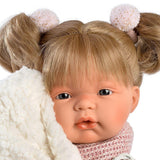 Síró baba Joelle kiegészítőkkel, 38 cm-es, Llorens