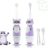 Детска Електрическа Четка За Зъби 400s Raccoon Purple Luvion