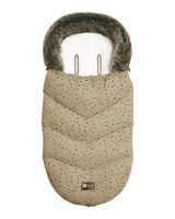 Geantă de cărucior Luxury Blanket Bubbles bej 