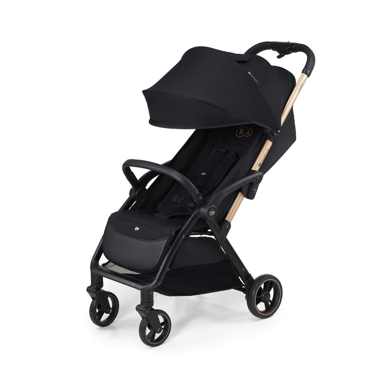 Лятна Количка Kinderkraft Kinderkraft Apino Черна - Летни Колички - Kinderkraft - BebeMama