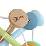 Магическа Сензорна Топка За Игра За Бебета От Дърво Classic World