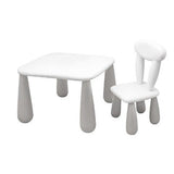 Детска Маса + Столче Luna Classic White Grey Maltex