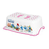 Детско Стъпало И Стол 2 В 1 Smurfy White Pink Maltex