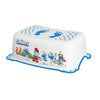 Детско Стъпало И Стол 2 В 1 Smurfy White Blue Maltex