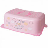 Детско Стъпало И Столче 2в1 Zebra Light Pink 6913 Maltex