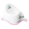 Гърне Непързалящо Smurfs White Pink Maltex