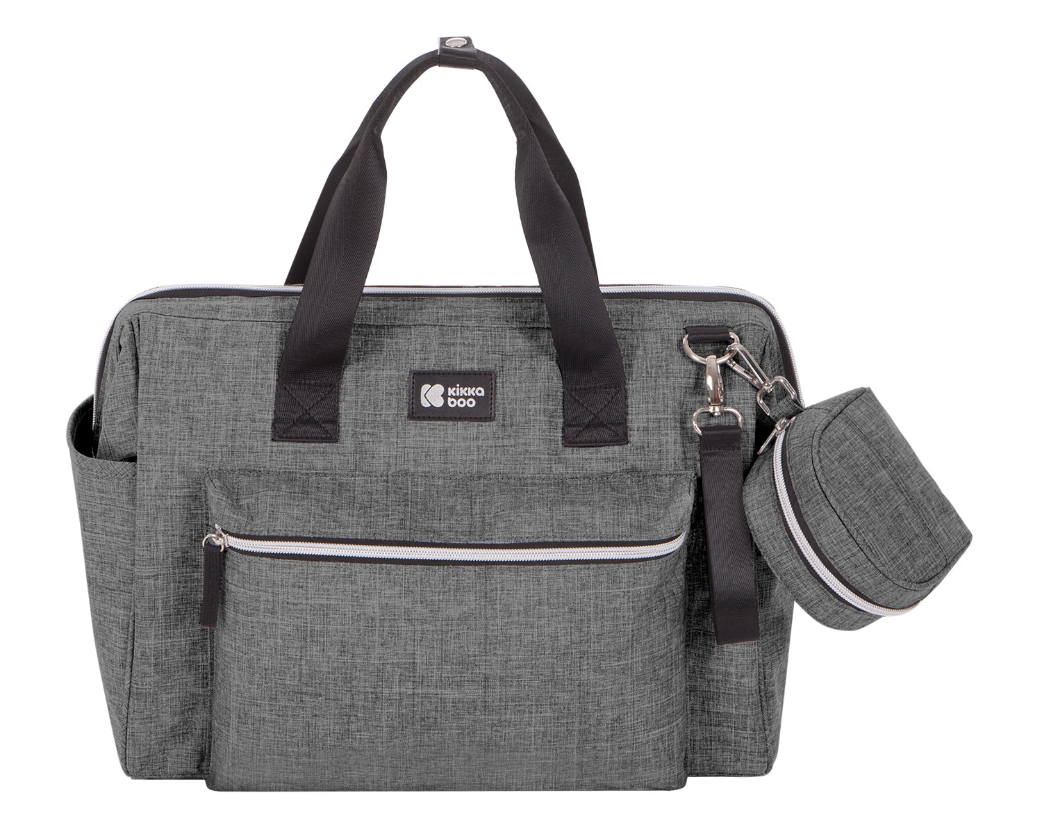 Чанта Maxi Dark Grey Kikkaboo