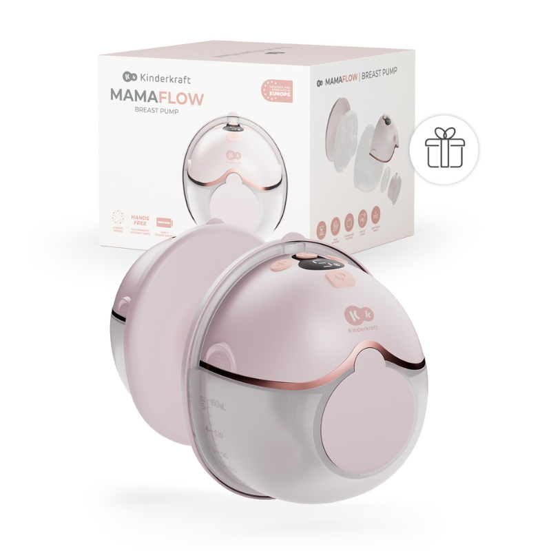 Mamaflow Единична Електрическа Помпа За Кърма Pink Kinderkraft