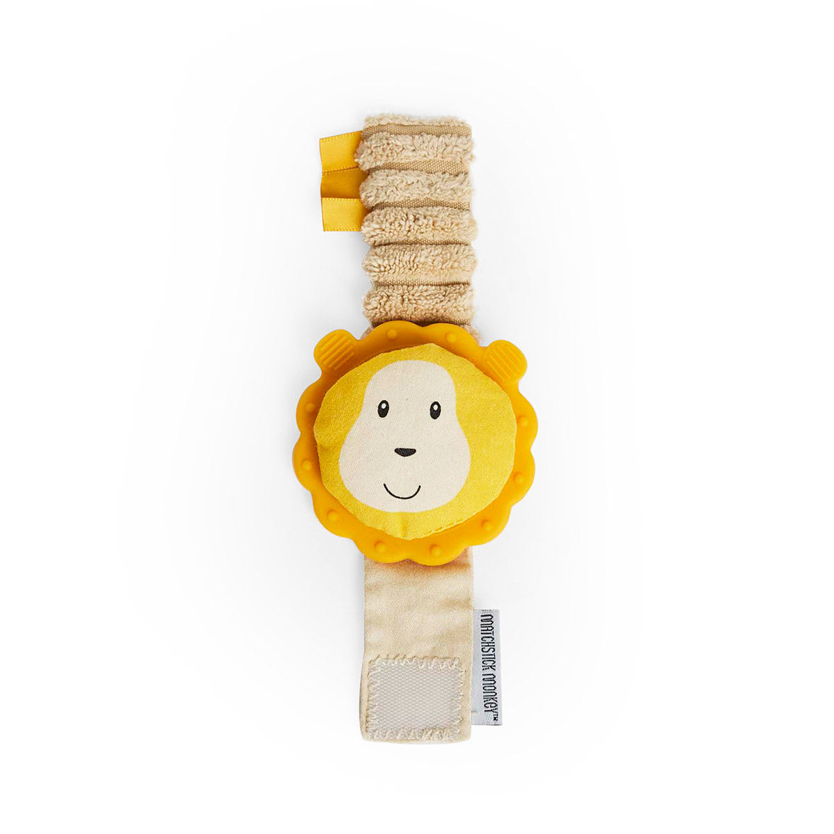 Jucărie de dentiție pentru încheietura mâinii cu maimuță, tip chibrit - Ludo Lion