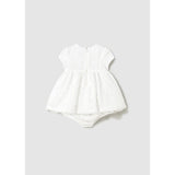 Бебешка Елегантна Рокля С Гащички От Тюл Сметана 25 01862 087 Mayoral