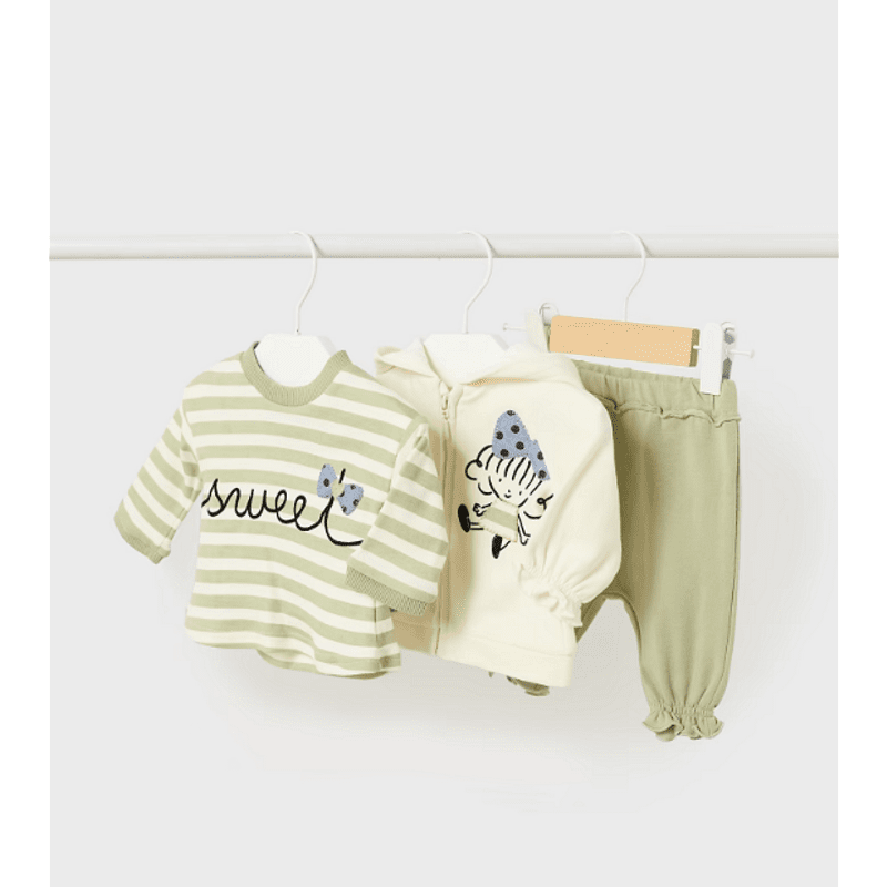 Спортен Комплект От 3 Части Better Cotton За Новородено 13 02666 067 Mayoral