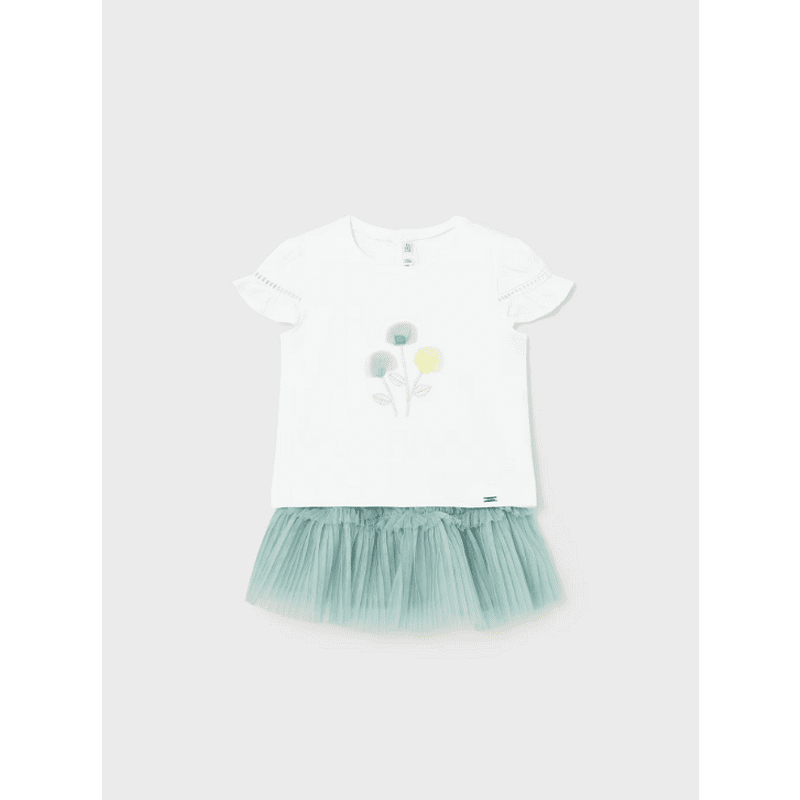 Комплект От 2 Части С Пола От Тюл Анасон 24 01932 010 Mayoral