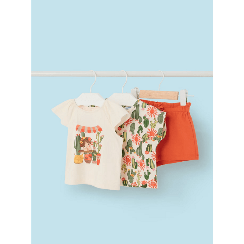 Комплект От 3 Части С Щампа Better Cotton 24 01229 059 Mayoral