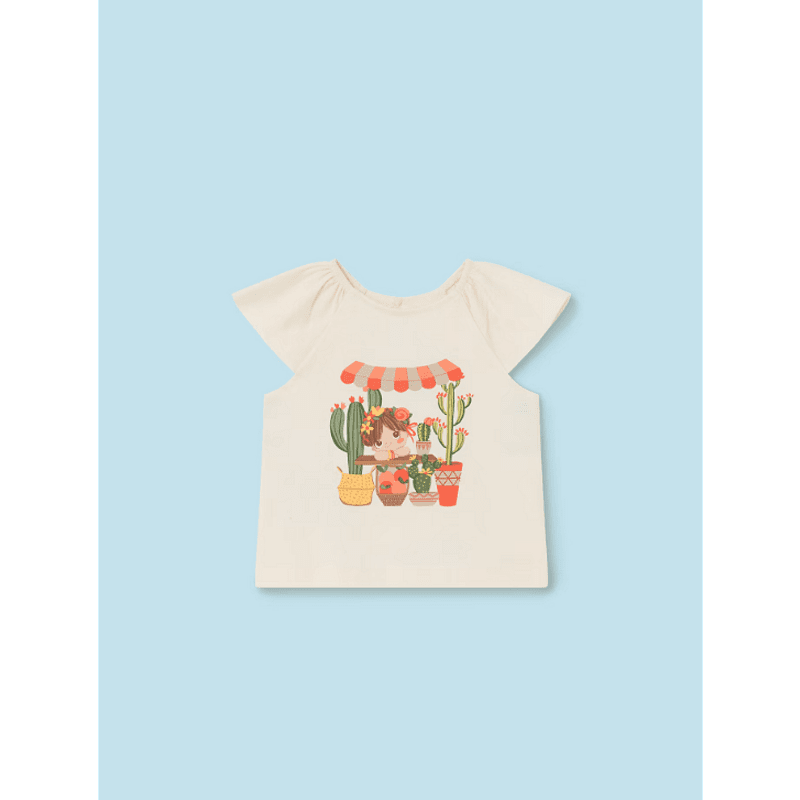 Комплект От 3 Части С Щампа Better Cotton 24 01229 059 Mayoral