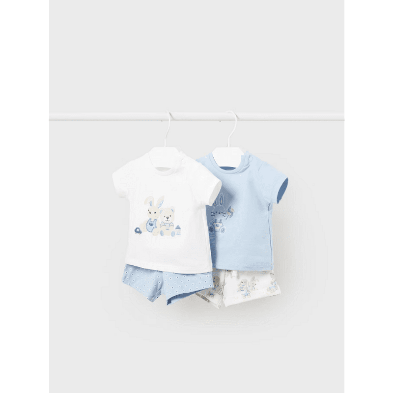 Комплект От 4 Части Better Cotton Син 24 01625 090 Mayoral