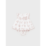 Рокля С Гащички От Сатен За Новородено 24 01807 034 Mayoral