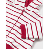 Спортен Комплект От 3 Части Better Cotton Бял Червен 24 01817 024 Mayoral