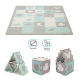 Мек Пъзел С Форми Kinderkraft Luno Shapes Мента --- BebeMama