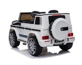 Акумулаторна Кола Licensed Mercedes Amg G63 White + Батерия 12V7Ah