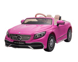 Акумулаторна Кола Licensed Mercedes Maybach S650 Cabriolet Pink Kikkaboo