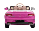 Акумулаторна Кола Licensed Mercedes Maybach S650 Cabriolet Pink Kikkaboo